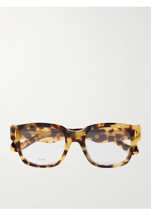 Loewe - Anagram Square-frame Tortoiseshell Acetate Optical Glasses - One size
