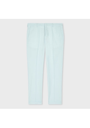 Paul Smith Slim-Fit Light Blue Poplin Chinos
