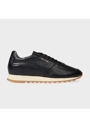 Paul Smith Women's Black 'Velo' Leather Retro Trainers