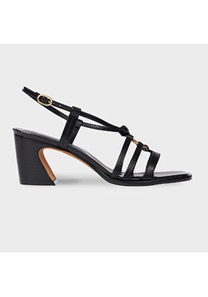 Paul Smith Women's Black 'Amira' Strappy Heeled Sandals