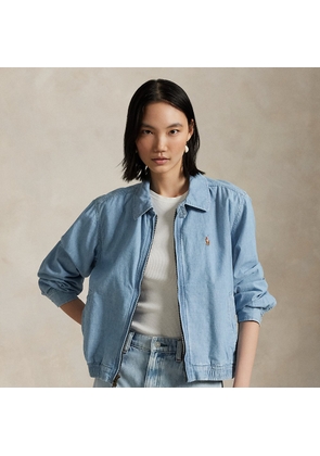 Cotton Chambray Windbreaker