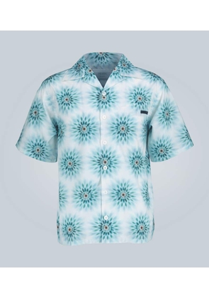 Prada Pois print cotton poplin shirt