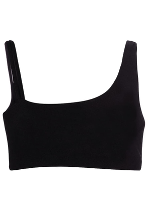 Live The Process Crescent asymmetric sports bra