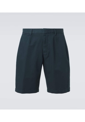 Zegna Cotton and linen shorts