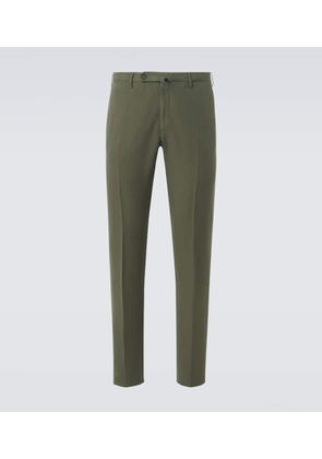 Incotex Linen and cotton straight pants