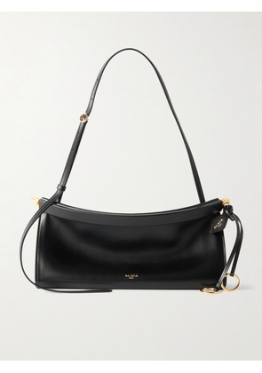 Alaïa - Click E/w Medium Leather Shoulder Bag - Black - One size
