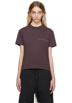 Fear of God ESSENTIALS Purple Crewneck T-Shirt