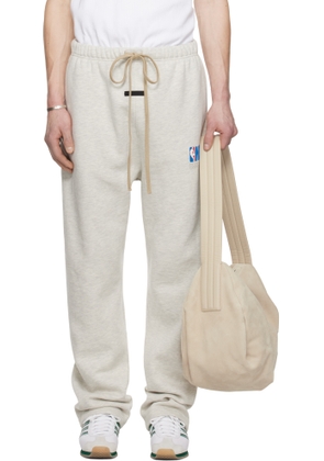 Fear of God ESSENTIALS Gray NBA Relaxed Sweatpants