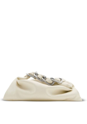 Burberry Mini Swan Leather Bag - Almond