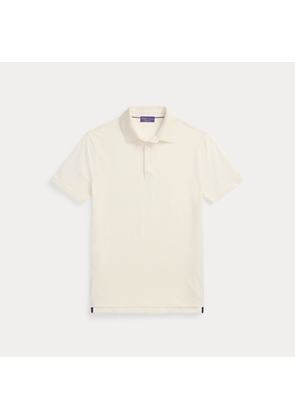 Silk-Cotton Piqué Polo Shirt