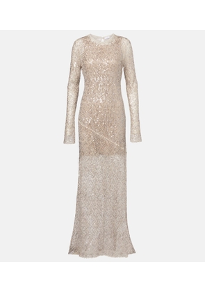 Brunello Cucinelli Sequined gown