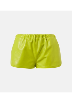 Gucci Leather shorts