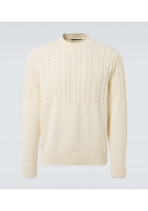 Dunhill Cable-knit cotton sweater