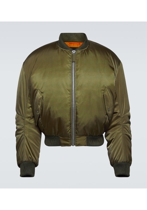 Prada Re-Nylon cropped down bomber jacket