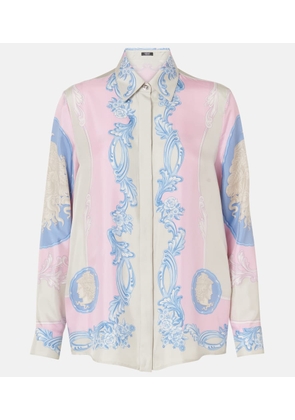 Versace Medusa Cameo silk shirt