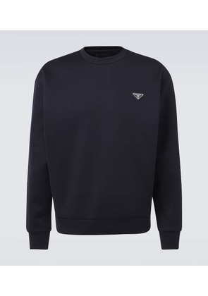 Prada Cotton-blend jersey sweatshirt