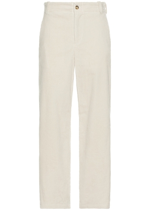 A.P.C. Pantalon River in Ecru - White. Size S (also in XL/1X).