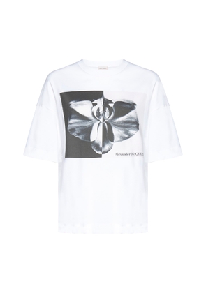Alexander McQueen Photographic Orchid T-shirt