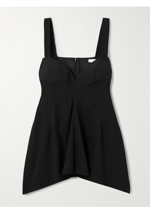 CARVEN - Jersey Peplum Top - Black - FR 34,FR 36,FR 38,FR 40,FR 42
