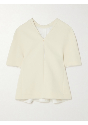 CARVEN - Paneled Cady Top - Ecru - FR 34,FR 36,FR 38,FR 40,FR 42