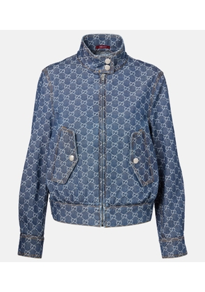 Gucci GG denim jacquard jacket
