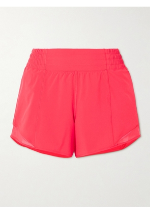 lululemon - Hotty Hot High-rise Lined Shorts - 4&quot; - Red - US0,US2,US4,US6,US8,US10,US12,US14