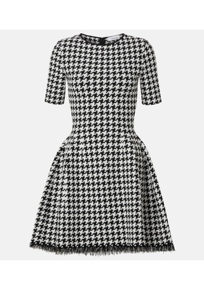 McQueen Houndstooth minidress