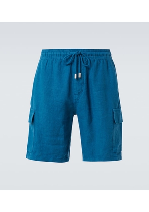Vilebrequin Baie linen cargo shorts