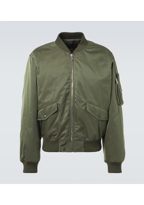 Prada Logo bomber jacket