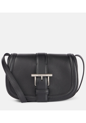McQueen T-Bar Mini leather shoulder bag