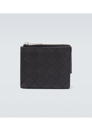 Bottega Veneta Intrecciato leather bifold wallet