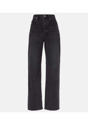 Saint Laurent High-rise wide-leg jeans
