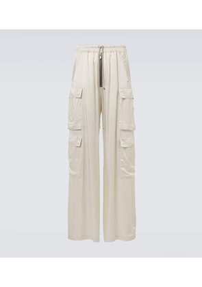 Rick Owens Cargobelas charmeuse cargo pants