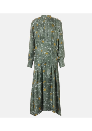 Altuzarra Felicia studded silk maxi dress