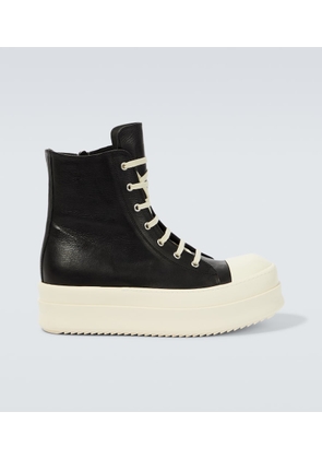 Rick Owens Mega Bumper leather sneakers
