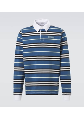Burberry Striped cotton polo shirt