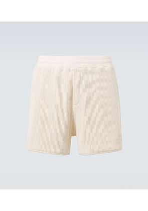 Wales Bonner Song cotton jersey mesh shorts