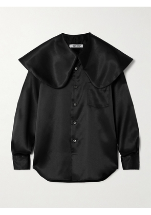 Comme des Garçons Comme des Garçons - Layered Satin Blouse - Black - 1,2,3,4