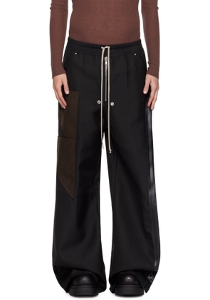 Rick Owens Black Porterville Wide Bela Trousers