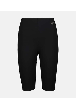 Prada Jersey biker shorts