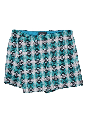Young Versace Girls Tweed Medusa Shorts