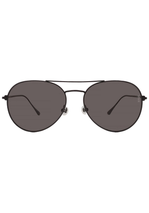 Vedi Vero Dark Grey Pilot Unisex Sunglasses VRBM05-BLKP 57-17-145