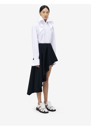 ALEXANDER MCQUEEN - Asymmetric Skirt - Item 830135QJADK4100