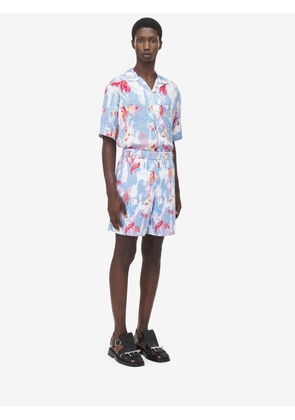 ALEXANDER MCQUEEN - Hawaiian Floral Pyjama Shorts - Item 828593QOABG4102