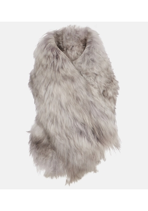 AlaÃ¯a Shearling scarf