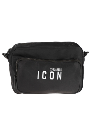 Dsquared2 Icon Logo Print Messenger Bag