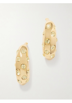 Jacquemus - Gold-tone Crystal Earrings - One size