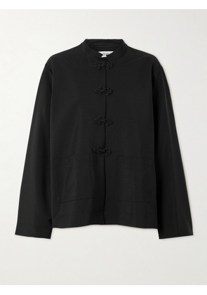RÓHE - Wool And Mohair-blend Jacket - Black - FR 34,FR 36,FR 38,FR 40,FR 42,FR 44