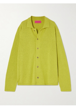The Elder Statesman - Nora Lite Cotton Cardigan - Yellow - x small,small,medium,large