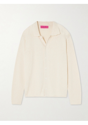 The Elder Statesman - Nora Lite Cotton Cardigan - Off-white - x small,small,medium,large